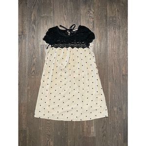 Darling Lacy Polka Dot Dress